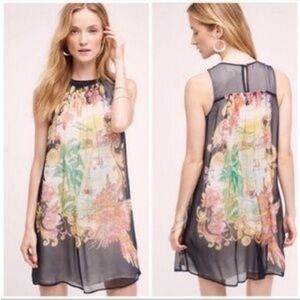 Anthropologie Moulinette Soeurs Varese Silk Dress Size 0